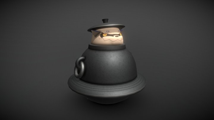 Shukaku in the teapot 3D Model