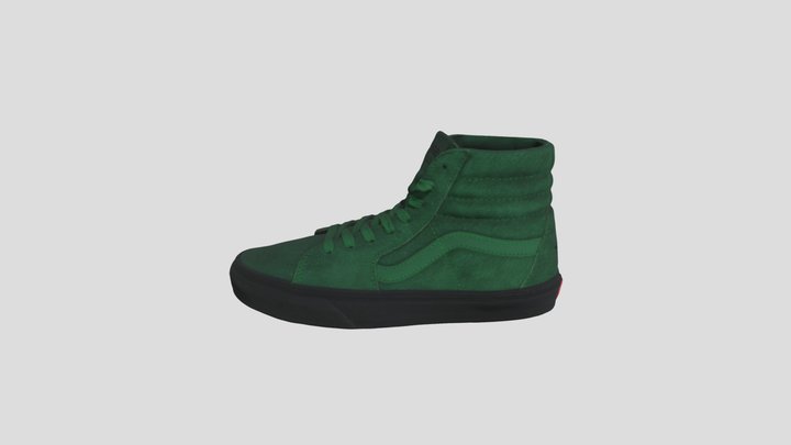 They Are x Vans Sk8 Hi 绿色 牛年限定_VN0A5HXV60M 3D Model