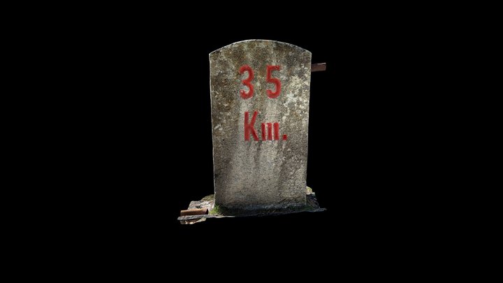 Milestone Wassen - Sustenpass Km 35 – Modelo 3D gratuito STL