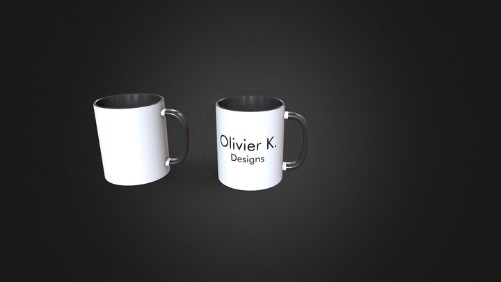 (Coffee) Mug / Cup Game-Ready 3D Model