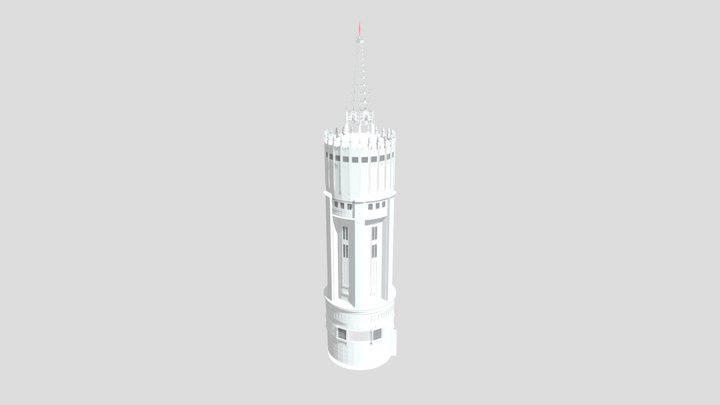 Inta tower 3D Model