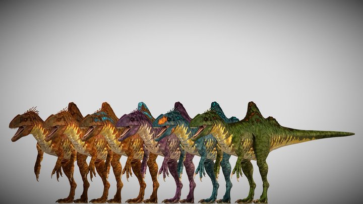 JWE Concavenator Pack – Free 3D Model STL