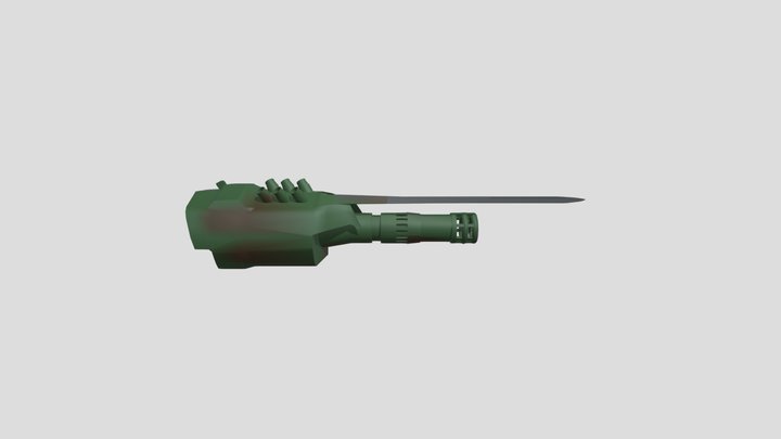 Plasma Cannon 2 3D Model