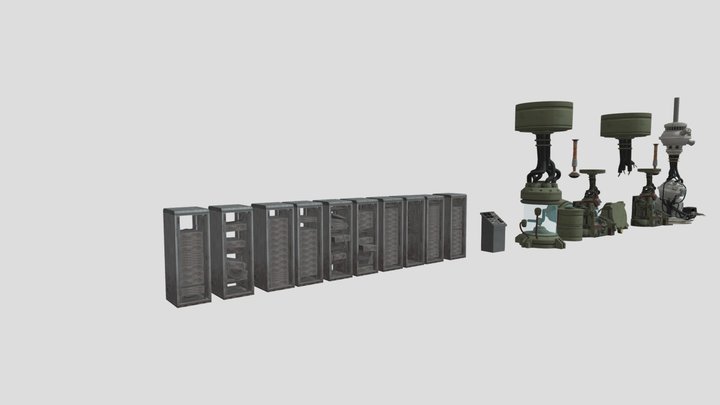 Asset Pack 3D Model