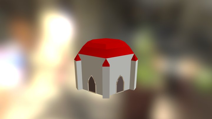 Temple Obj : a simple test 3D Model