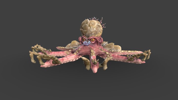 Sangaroa - The Coral Asssassin 3D Model