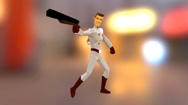 Kilmer, Dog Duty characters 3D Model