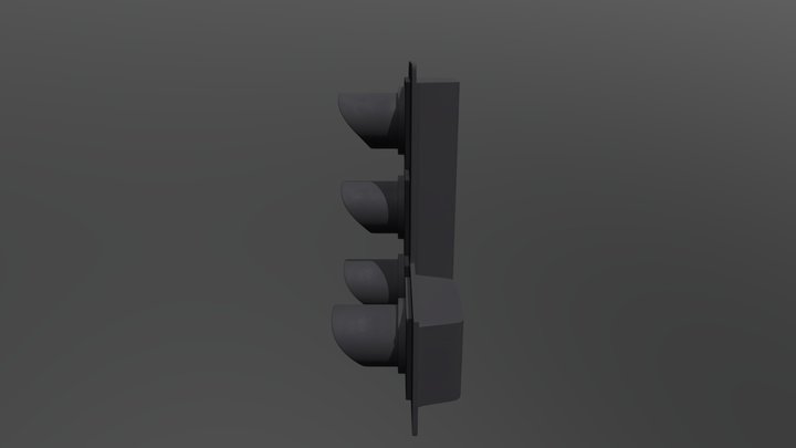 Traffic Light 2 3D Model