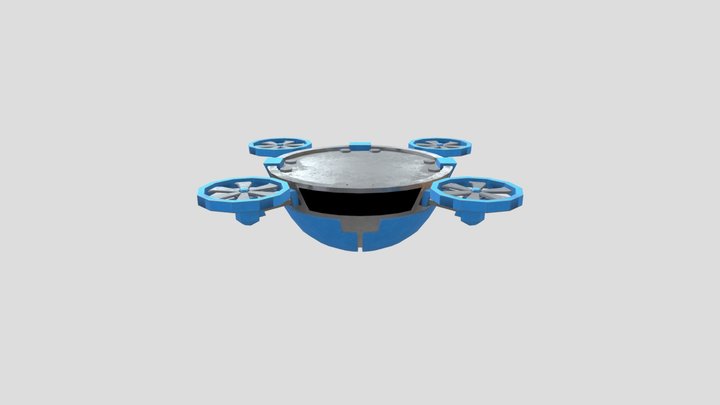 Test Drone 3D Model