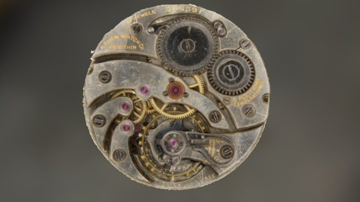 Gruen Veri-thin V4 3D Model