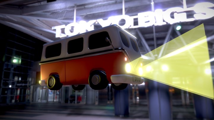 Bob's Minivan 3D Model