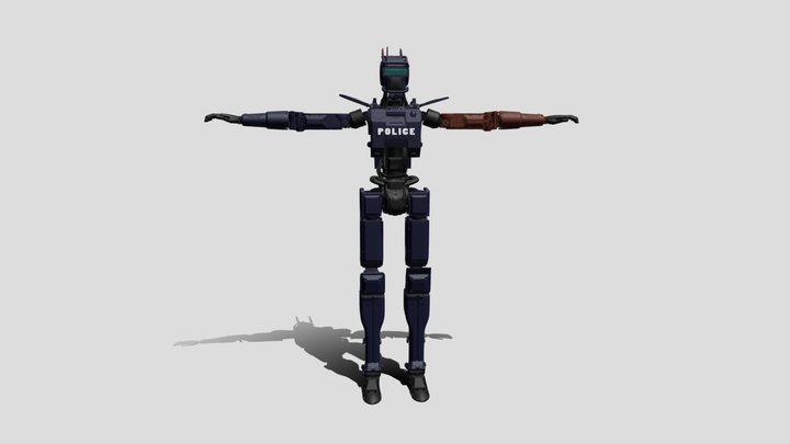 Chappie 3D Model
