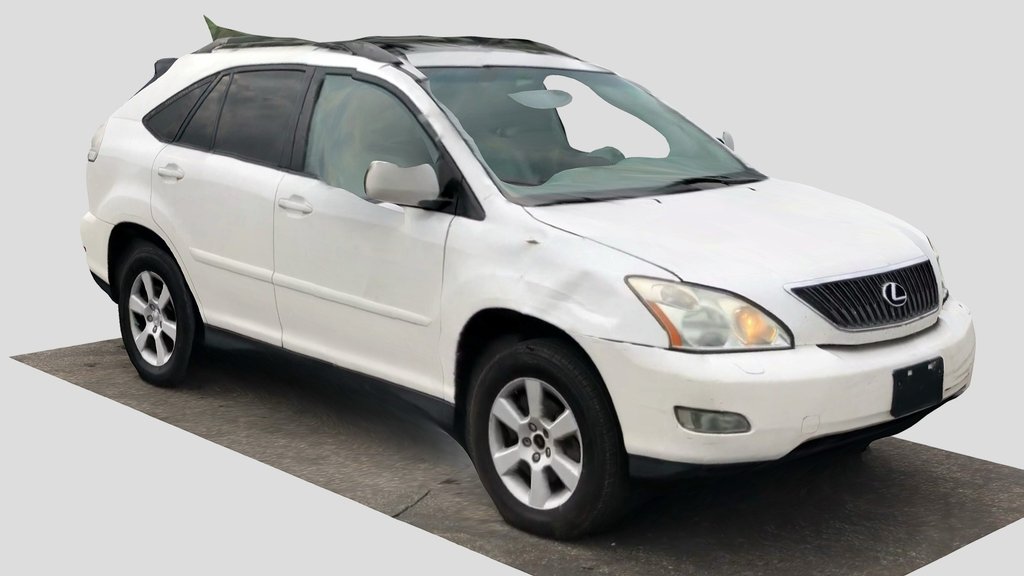 Photoscanned Lexus RX330