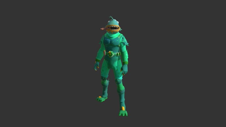 Moisty Merman Test 3D Model