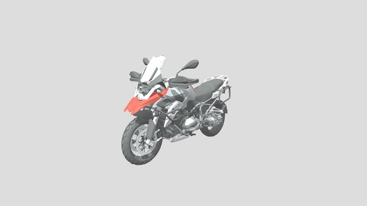 BMW GS 1250 R 3D Model