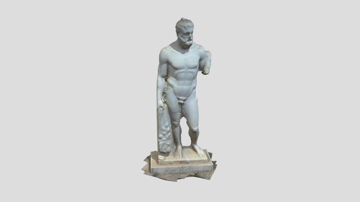 Statue of Hercule 3D Model