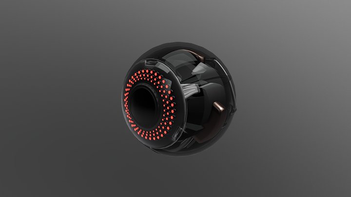 Robotic Eye 3D Model