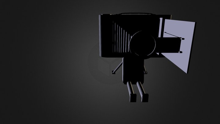 Sketchfab Surrealist Hollowcamera 3D Model