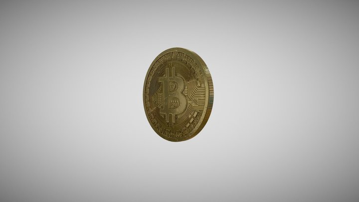 Bitcoin 3D Model