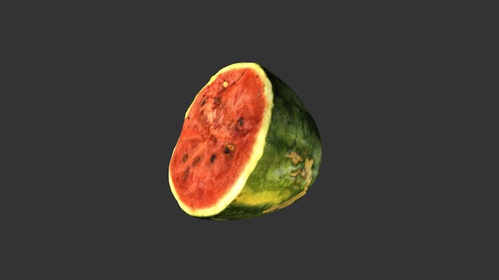 Vietnam Watermelon 3D Model