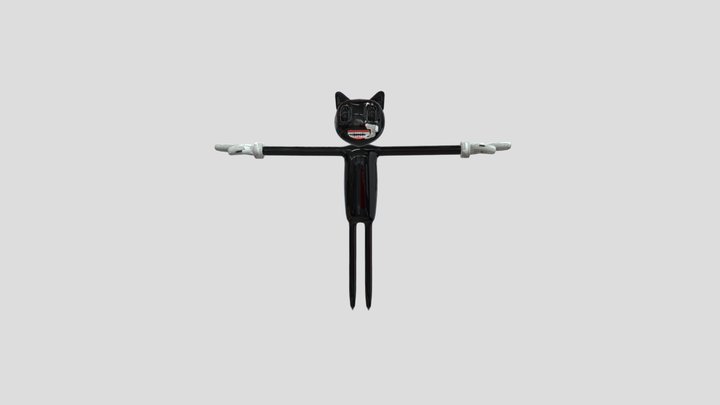cartoon-cat (1) 3D Model