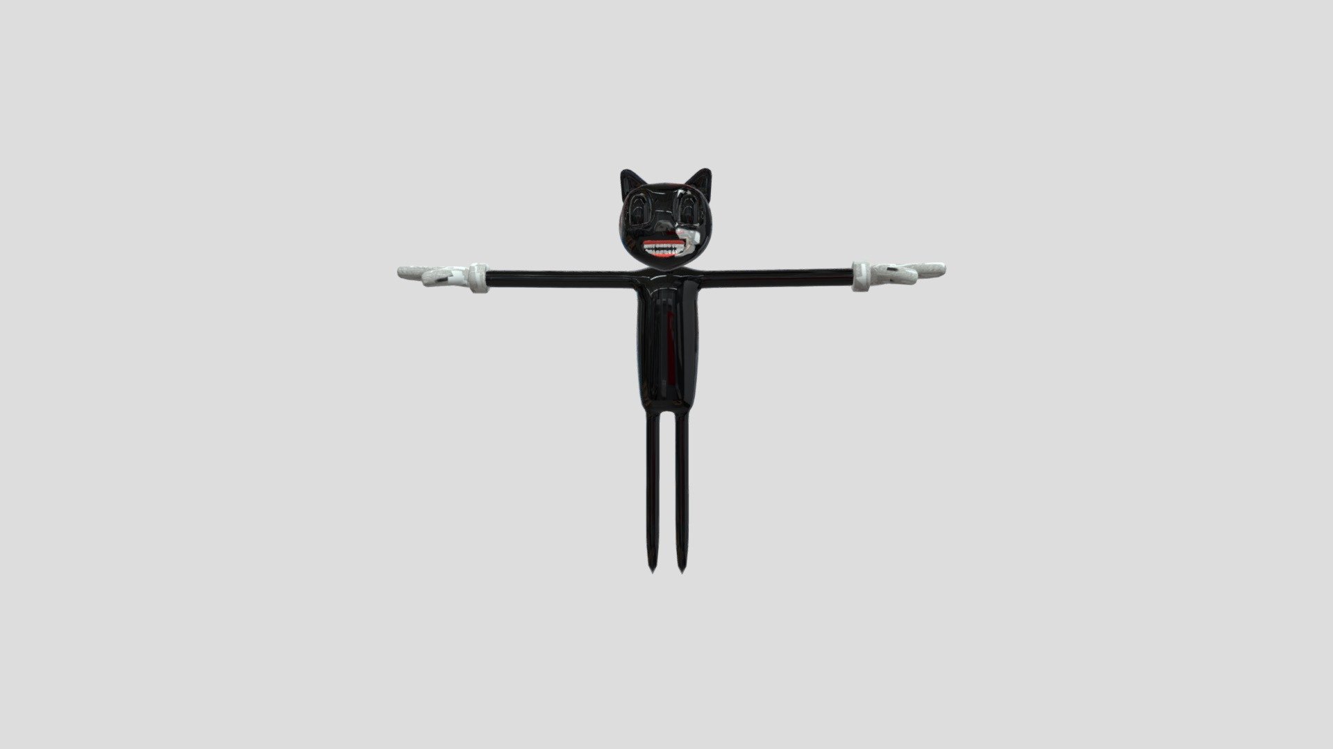 Cartoon Cat 1 3d Model By Doorsfanyt 7b82731 Sketchfab