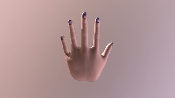 手手 3D Model