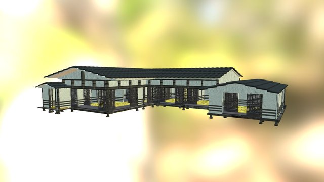 Casa Japonesa 3D Model
