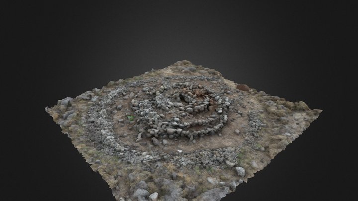 ST_004 megalithic monument - Menjez (Lebanon) 3D Model
