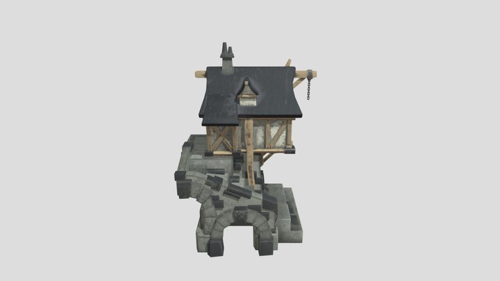 Medieval House – Modello 3D gratuito STL