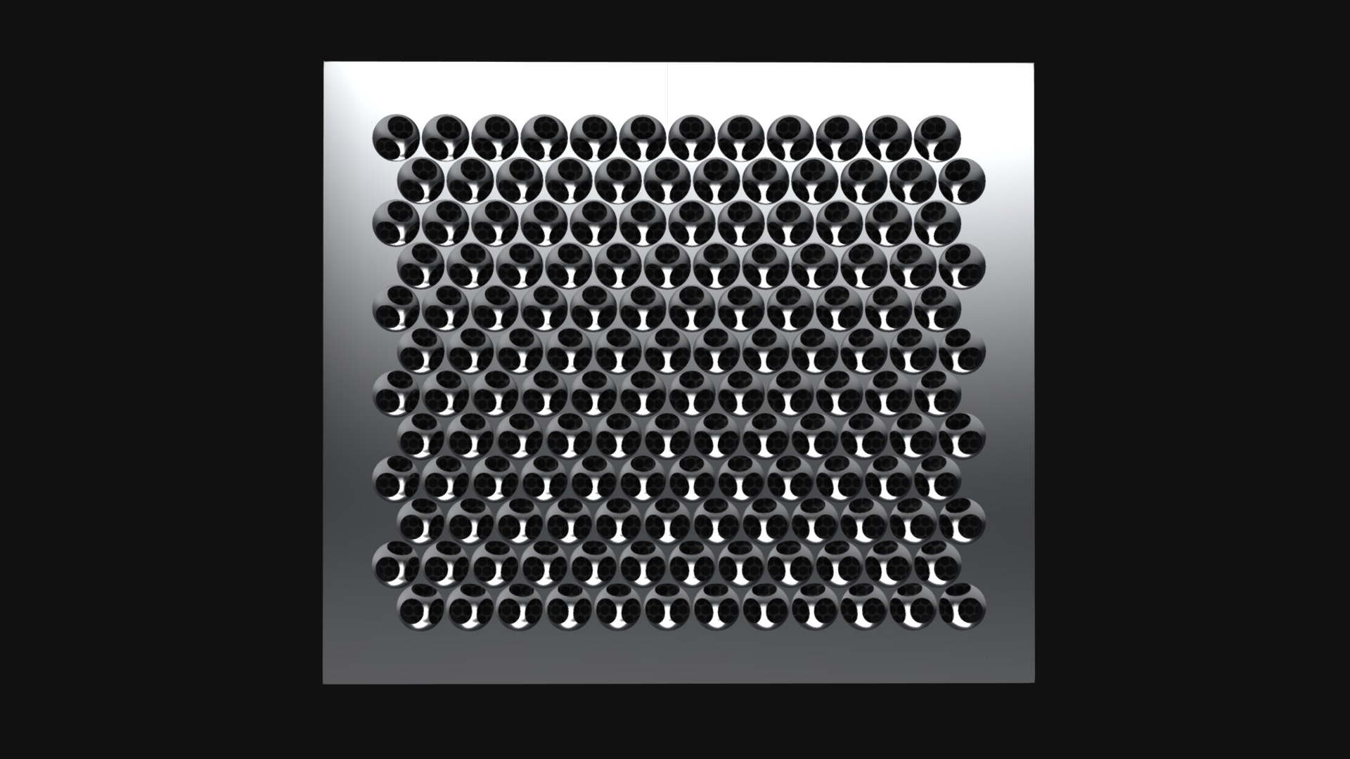 3D model Seamless Abstract Mesh Pattern - This is a 3D model of the Seamless Abstract Mesh Pattern. The 3D model is about a black and white photo of a black and white patterned surface.