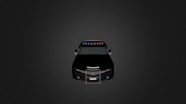 Camaro Highway Patrol 3D Model