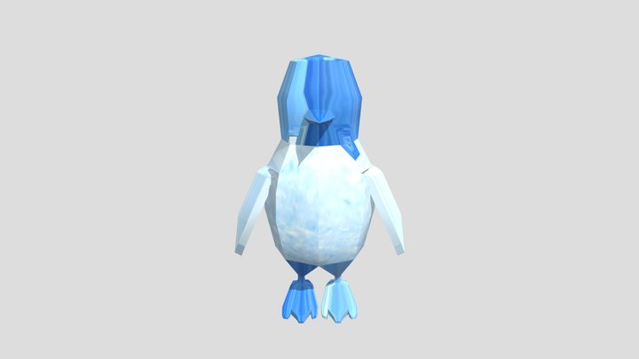 Penguin Model Sketchfab 3D Model