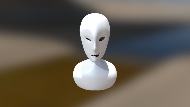 Simply face 3D Model