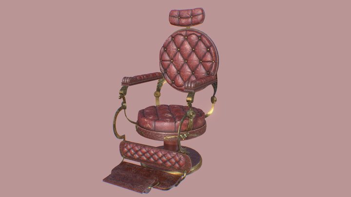3D Vintage chair 3D Model