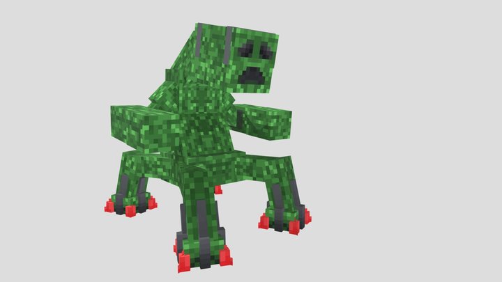 Creeper 3D Model