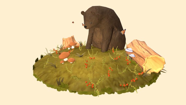 Treasures of the Swamp 3D Model