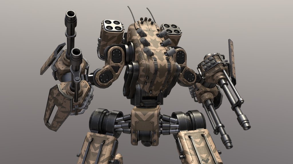 Riot Mech Model