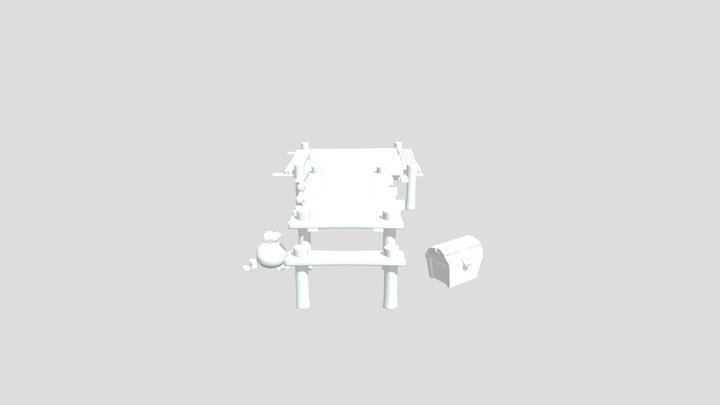 WIP Assets For Buccaneer's Bounty 3D Model