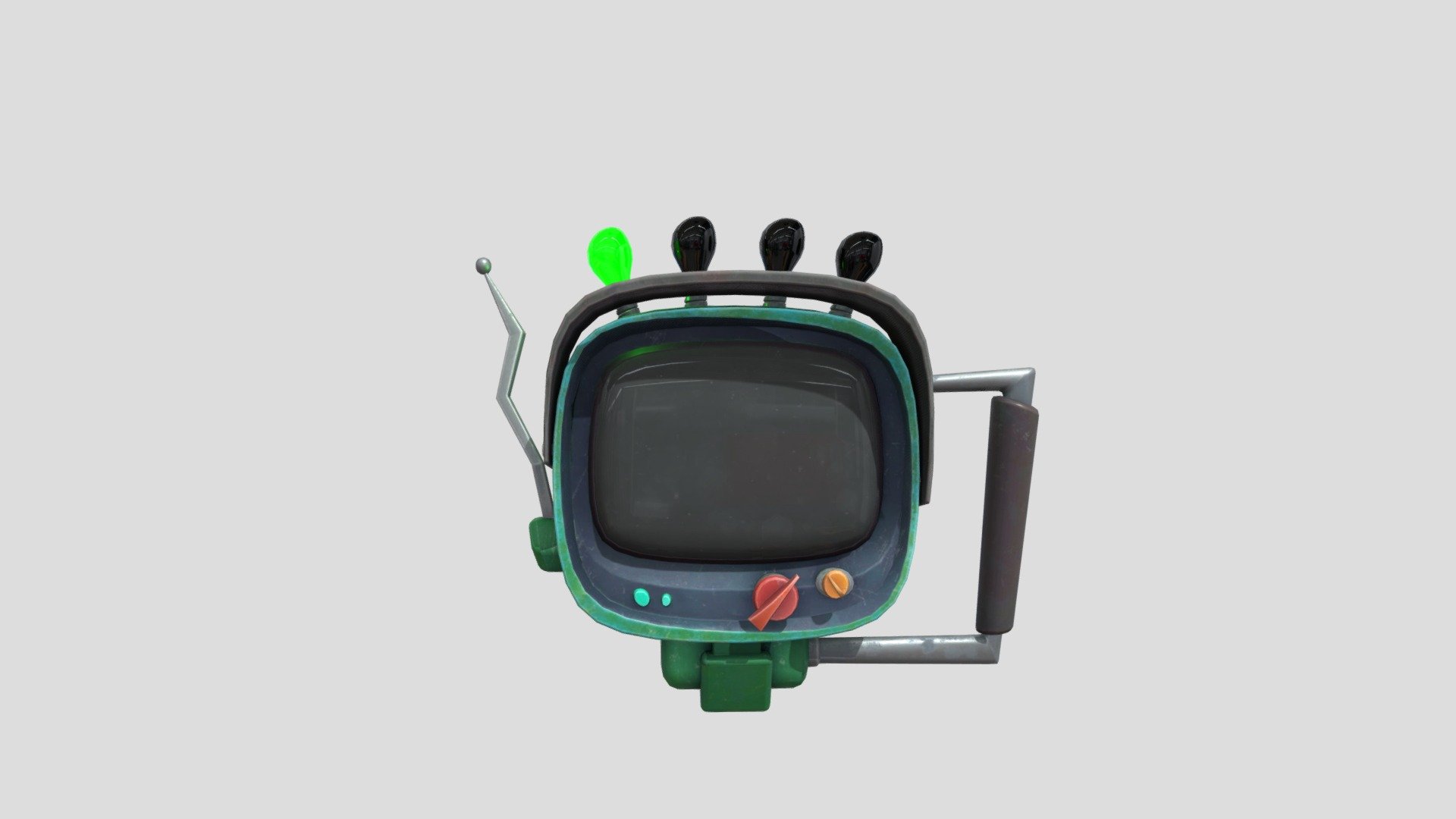 Hello Neighbor 2 Display Tv Download Free 3D model by irons3th