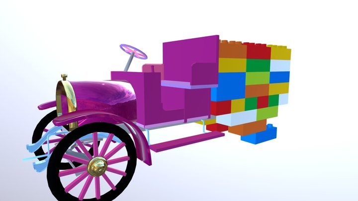 Garford LEGO Set 3D Model