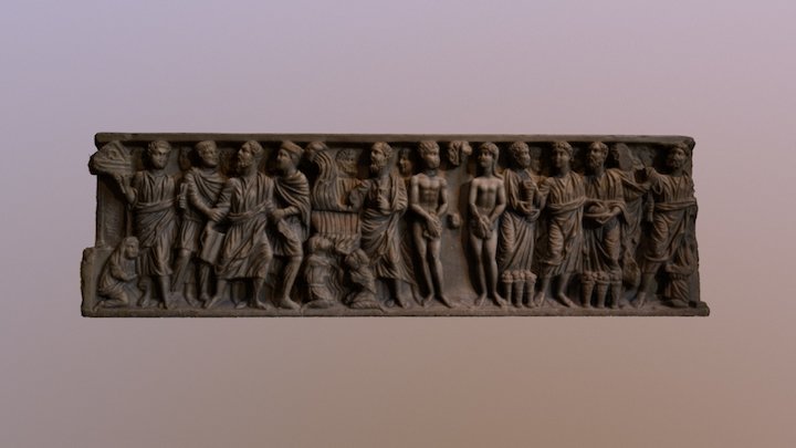 Sarcófago de Astorga 3D Model