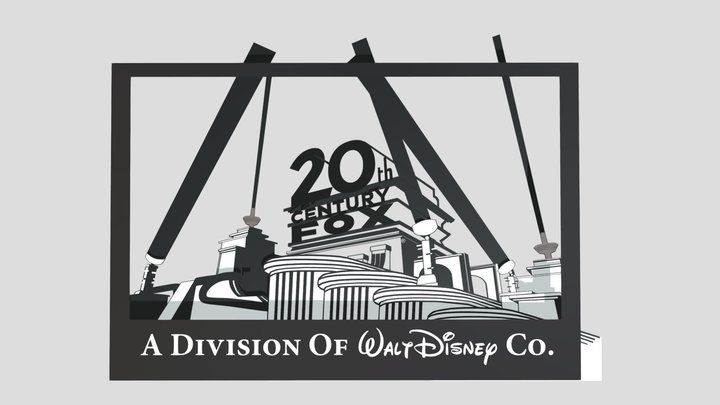 What If 20th Century Fox (2020-) (Inverted, Prin 3D Model