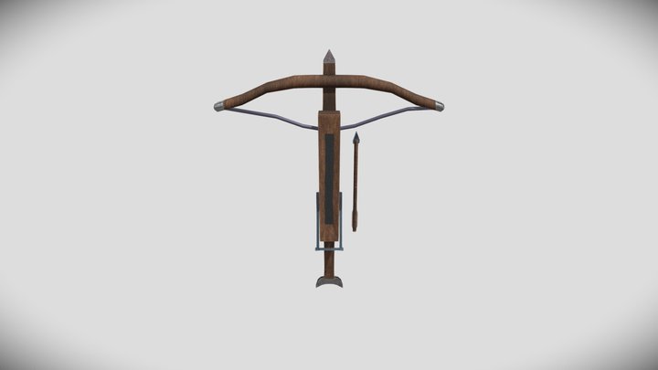 Repeating Crossbow 3D Model