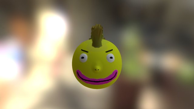 Wierd Emoji 3D Model
