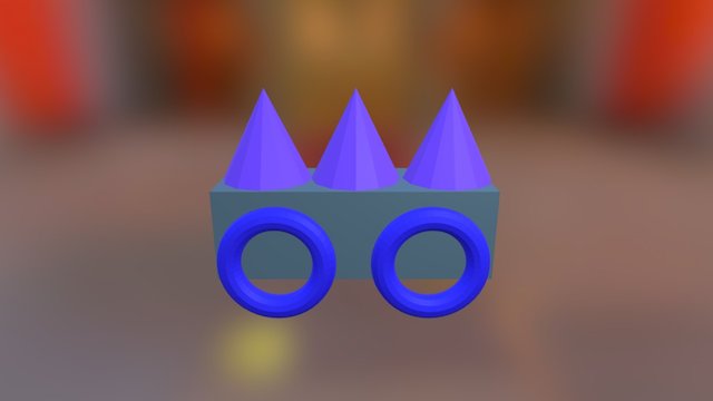 _Wood Block Racer - Patrick Velasquez 3D Model