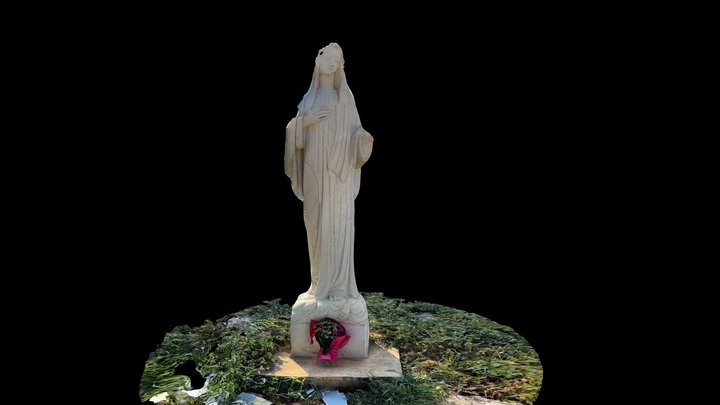 Our Lady of Medjugorje (Scaniverse) – Free 3D Model STL