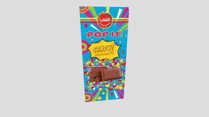 CRAZY Choco Bar 3D Model
