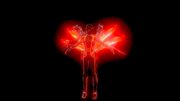 My Own Sci-fi Character 3D Model