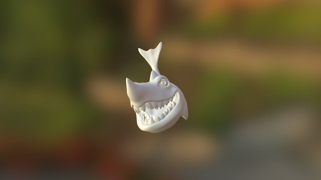 Sculptnuary day 1 - Shark 3D Model